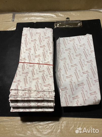 Бумажный пакет под Шаурму 100шт/уп «приятного аппе