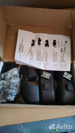 Опоры для багажника на рейлинги Euro Inter