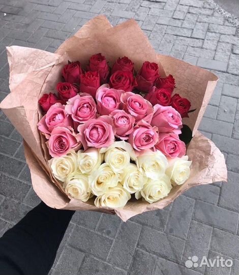 Градиент. Цветы. Букеты