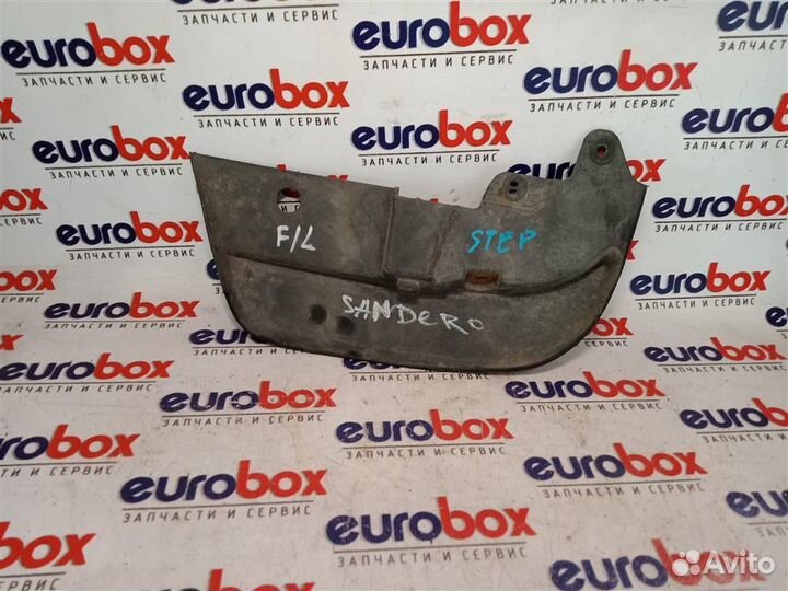Брызговик передний левый Renault Sandero 2014