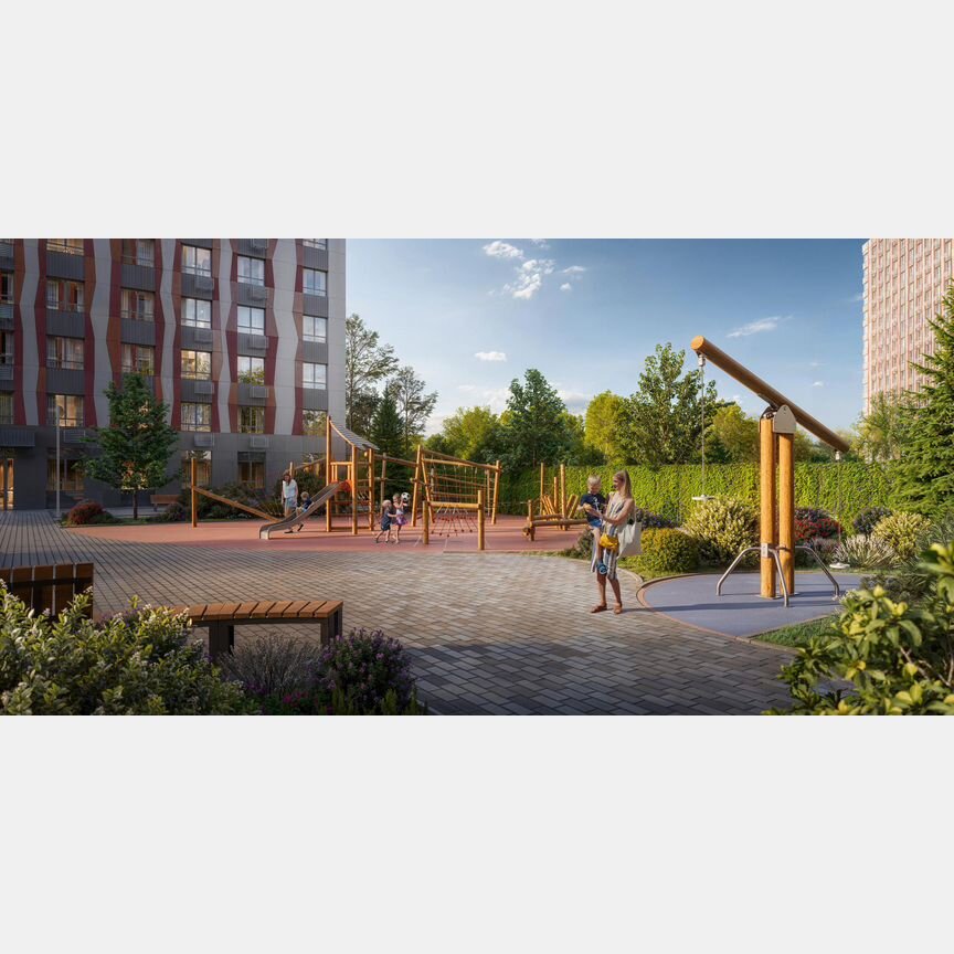 1-к. квартира, 33,5 м², 6/16 эт.