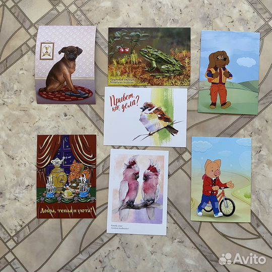 Набор открыток (7 штук)