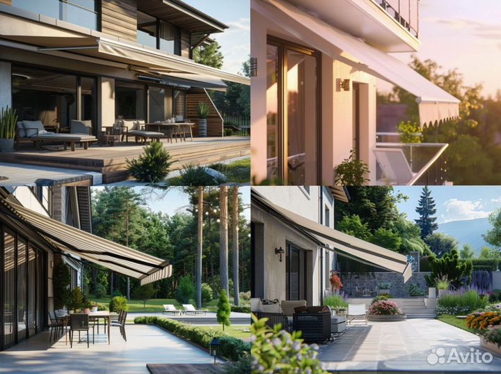 Маркизы для террасы