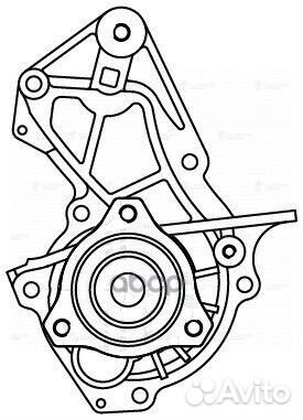 Насос водяной Ford Focus III (11) /Kuga (13) 1.5T