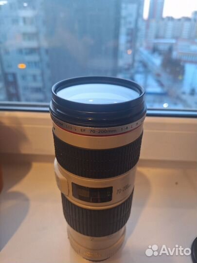 Объектив Canon F/4L IS USM EF 70-200mm