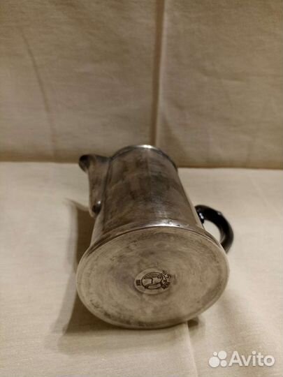 Кофейник ссср, мельхиор, 70е.г.Кольчугино