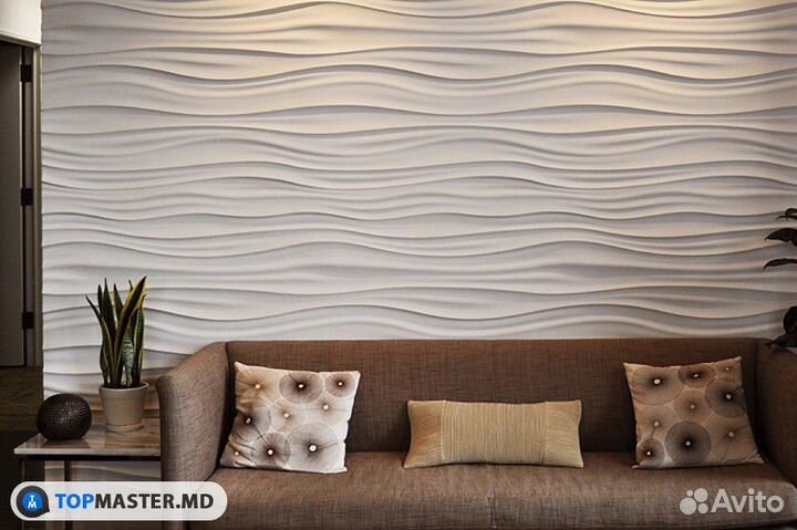 Декоративный камень из гипса