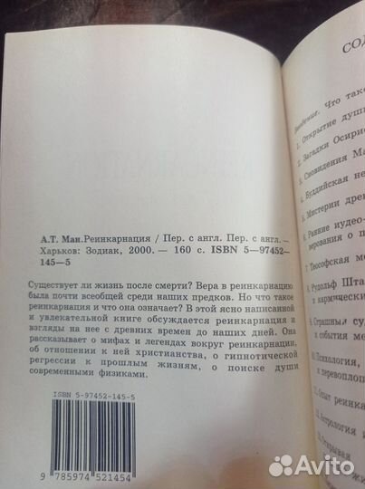 Реинкарнация 2000 А.Манн