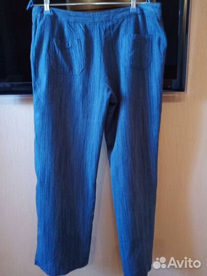 Брюки лён новые 52-54р-р