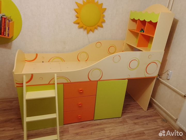 Кровать-чердак