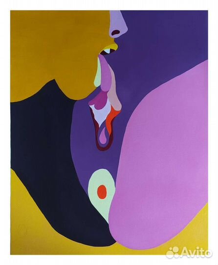 Интерьерная картина маслом на холсте