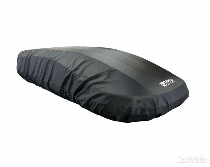 Бокс багажный Евродеталь Магнум 390 серый карбон