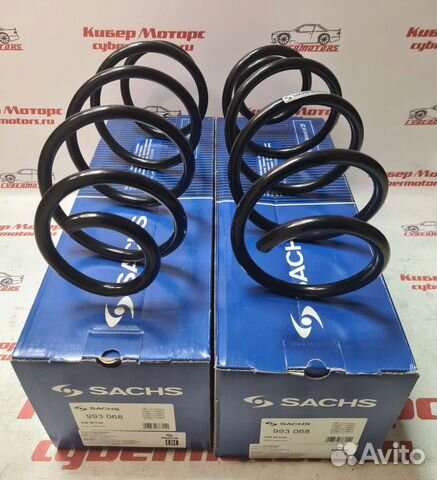 Пружины подвески перед VW Rapid/polo 2012