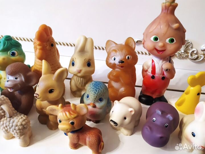 Резиновые игрушки огонек