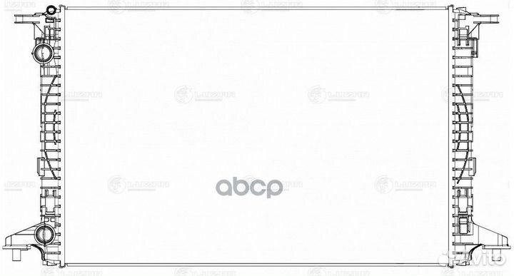 Радиатор охл. для а/м Audi A4 (15) /A5 (16)