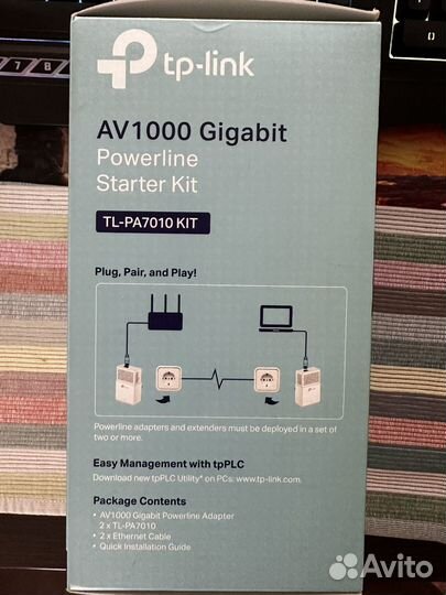 Новые Powerline адаптеры Tp-link TL-PA7010