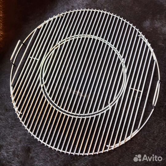 Решетка на гриль нержавейка для угольного гриля