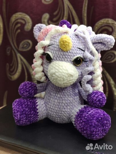 Мягкая игрушка единорог
