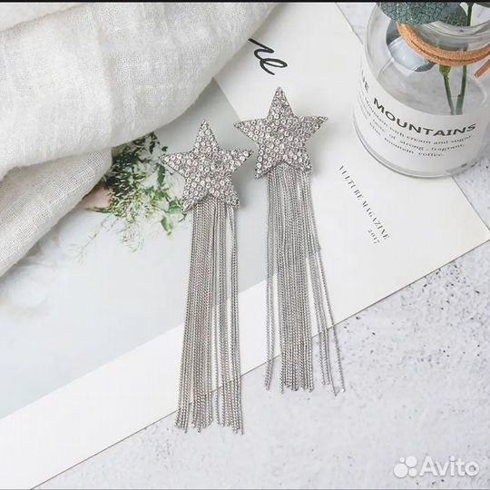 Серьги Звезда