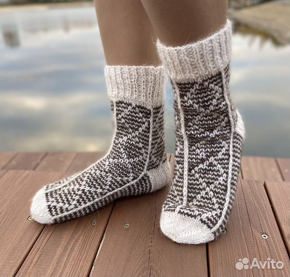 Носки вязаные