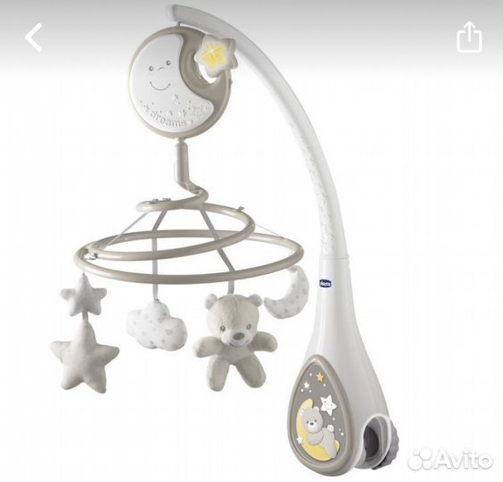 Мобиль на кроватку chicco музыкальный