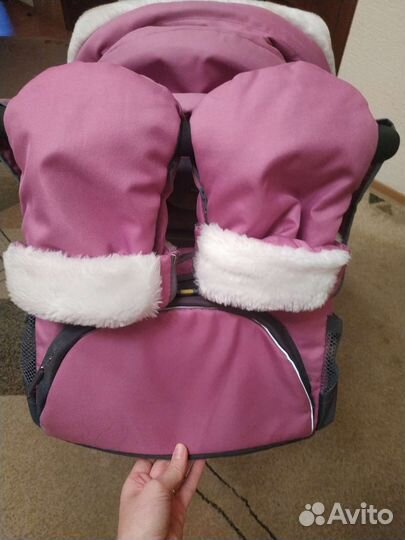 Санки коляска nika