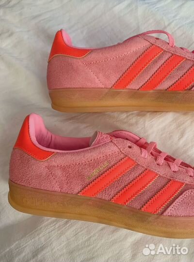 Adidas Gazelle Indoor Orange Pink оригинал