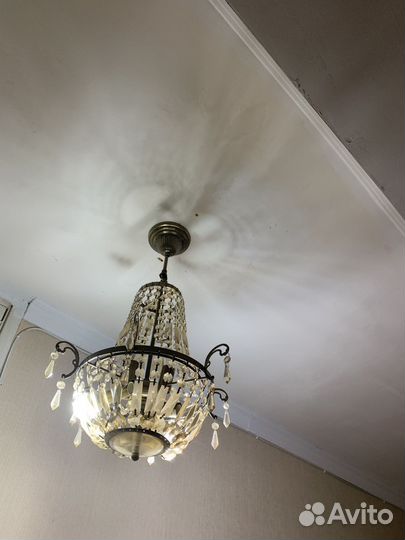 Люстра потолочная бу