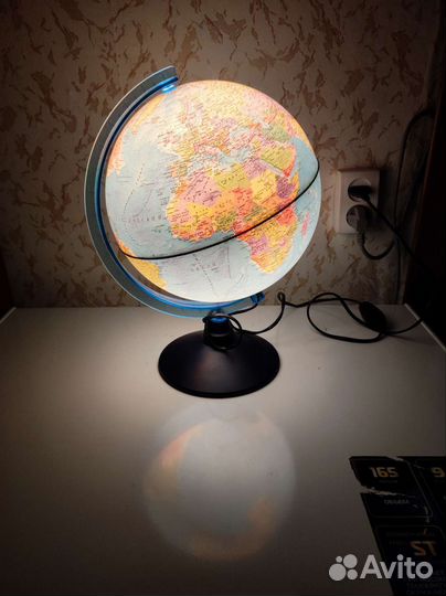 Глобус с подсветкой 32 см