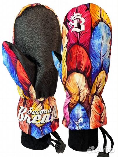 Варежки 2Bwear Feather размер S, M