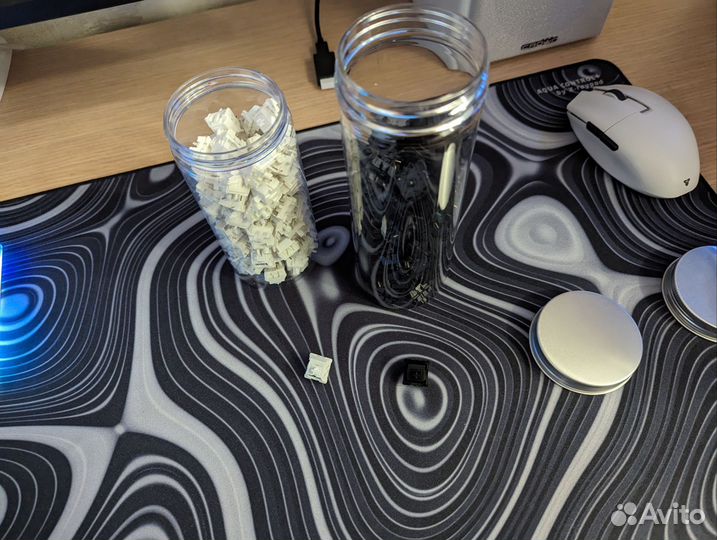 Свитчи для клавиатуры G-square white samurai 90шт