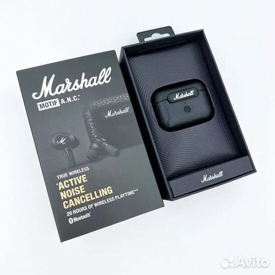 Мощные беспроводные наушники Marshall motif ans