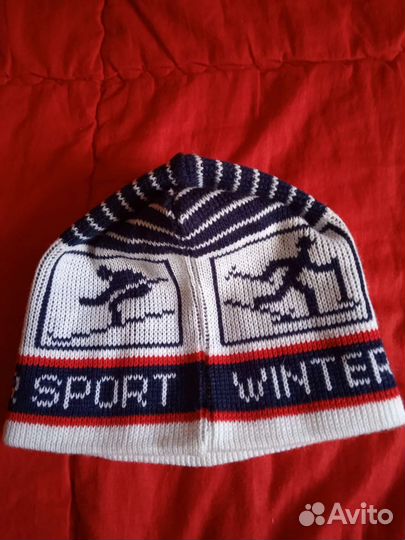Финская шапка винтажная 80-годов новая оригинал