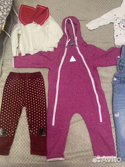 Пакет вещей на девочку 86-92