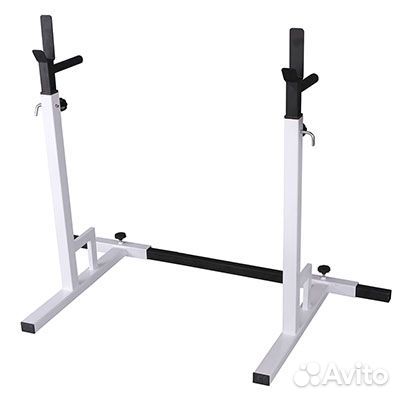 Стойка для штанги MAX до 300 кг белая