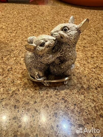 Статуэтка мыши krisa Италия