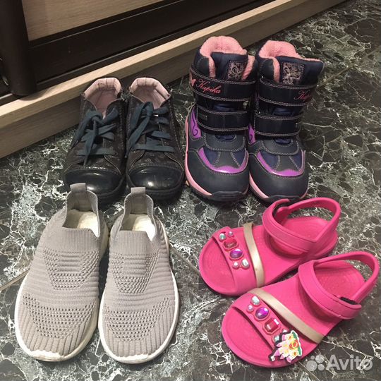 Обувь для девочки пакетом 26р