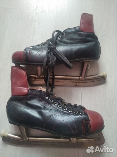 Коньки хоккейные СССР