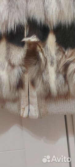 Жилетка меховая женская размер S