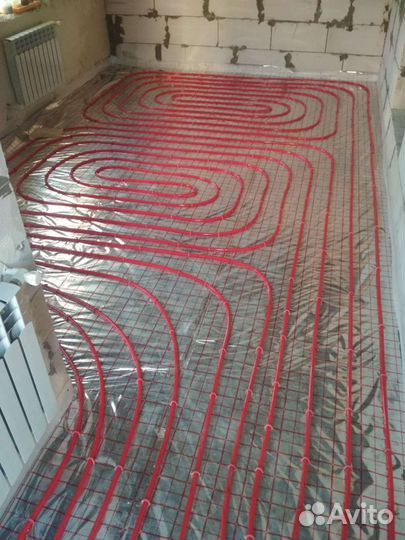 Отопление, теплый пол, сантехника, электрика