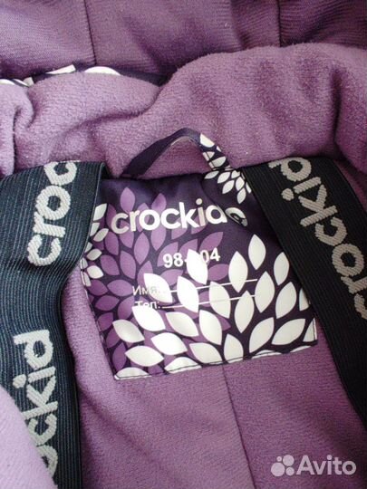 Зимний комбинезон для девочки 98 104 крокид