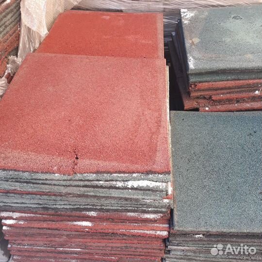 Резиновая брусчатка некондиция