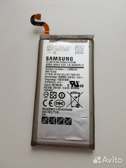 Аккумулятор для телефона samsung galaxy s8 plus
