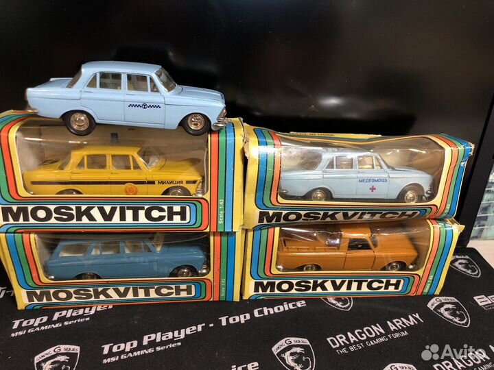 Модельки автомобилей СССР 1:43