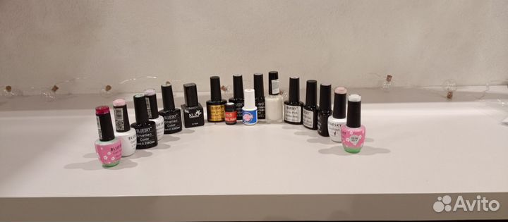 Набор гель лаков бу