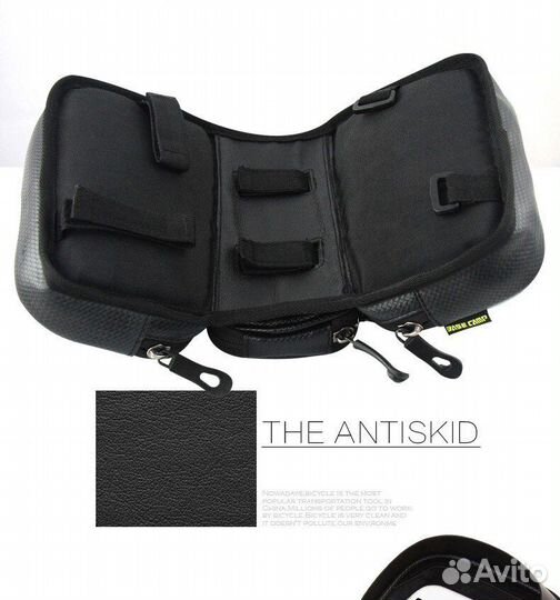 Велосумка на раму с чехлом для телефона