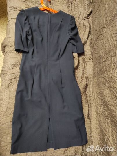 Платье женское синее р. 42