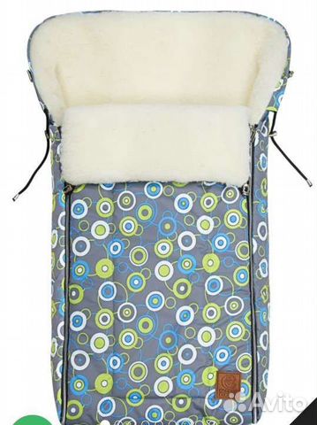 Зимний конверт в коляску