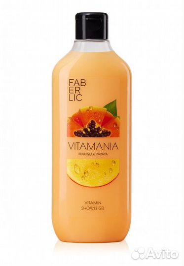 Витаминный гель для душа «Манго & Папайя» Vitamani