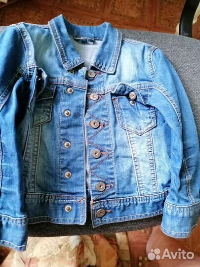 Джинсовый пиджак